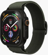 Akcesoria do smartwatchy - Classic Nylon Loop 42 44 45 46 49mm One Size - Olive Black - miniaturka - grafika 1