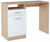 Biurka - Biurko szafka BODO DSP 100cm BIAŁY-SONOMA komoda - miniaturka - grafika 1