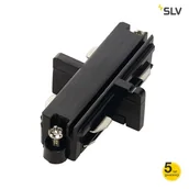 Łączniki, trójniki, kształtki - Spotline Łącznik elektryczny do 1-F szyny, czarny 143090 - miniaturka - grafika 1