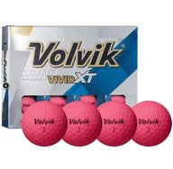 Golf - Piłki golfowe VOLVIK VIVID XT (różowy mat) - miniaturka - grafika 1