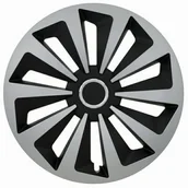 Kołpaki samochodowe - Kołpak Fame ring mix 16" srebrny - miniaturka - grafika 1