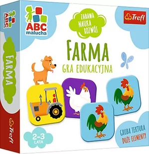 Trefl Farma Abc Malucha - Gry planszowe - miniaturka - grafika 1