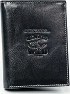 Portfele - Always Wild Poziomy, codzienny portfel męski ze skóry naturalnej, tłoczenie Always Wild - miniaturka - grafika 1