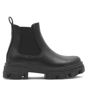 Botki DeeZee H12901-6 Czarny - Botki damskie - miniaturka - grafika 1