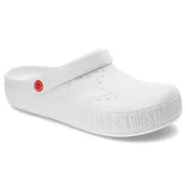Klapki i japonki męskie - Białe Klapki Big Star Męskie Wodoodporne Buty - miniaturka - grafika 1