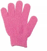 Rękawice i gąbki do kąpieli - Rękawica do masażu i peelingu różowa 1 szt - miniaturka - grafika 1