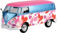 Kolekcjonerskie modele pojazdów - Motormax, VW Type 2 T1 Delivery Van Love 1:24 Motormax 79581 - miniaturka - grafika 1
