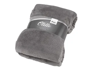 Miss Lucy KOC OTELLO 170X210CM SZARY zakupy dla domu i biura 42546598 - Koce - miniaturka - grafika 1