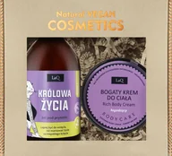 Zestawy kosmetyków damskich - Laq Zestaw Niezapominajka: Żel 500 ml + Krem do ciała 200 ml - miniaturka - grafika 1