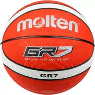 Koszykówka - Molten Piłka do koszykówki GR7 czerwona BGR7-RW 7 - miniaturka - grafika 1