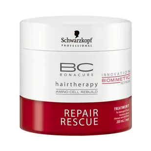 Schwarzkopf, BC Repair Rescue, maska regeneracyjna, 200 ml - Maski do włosów - miniaturka - grafika 1