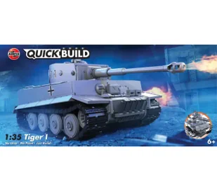 Airfix J6041 Quickbuild - Tiger I - Gadżety dla graczy - miniaturka - grafika 1