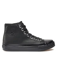 Trampki damskie - Trampki Big Star Shoes OO274936 Czarny - miniaturka - grafika 1