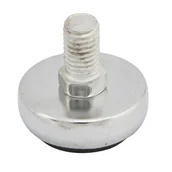 Zawiasy, okucia i inne akcesoria - Stopka regulowana metalowa Ø25 chrom - miniaturka - grafika 1