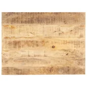 Blaty meblowe i parapety okienne - vidaXL Blat stołu, lite drewno mango, 15-16 mm, 90x60 cm vidaXL - miniaturka - grafika 1