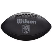 Piłka nożna - Wilson NFL Jet Black Official FB Game Ball WTF1846XB, unisex, piłki do futbolu amerykańskiego, Czarne - miniaturka - grafika 1