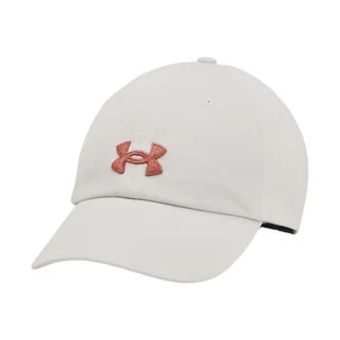 Czapka z daszkiem damska Under Armour kremowa - Czapki damskie - miniaturka - grafika 1