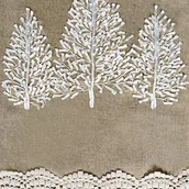 Obrusy i serwetki - Eurofirany Table Runner, poliester, 33 x 140 x 6 cm CHO/DENA1/ŚW - miniaturka - grafika 1