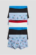 Majtki dla dzieci - H & M - Bokserki 5-pak - Niebieski - H&M - miniaturka - grafika 1