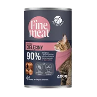 Mokra karma dla psów - PetRepublic Fine Meat danie z cielęciny 400g dla kota - miniaturka - grafika 1