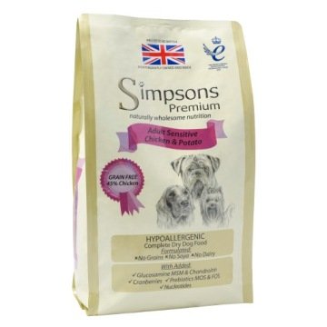 Simpsons Premium Sensitive Adult Chicken&Potato 12 kg