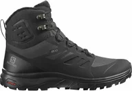 Buty trekkingowe męskie - Salomon Outblast TS CSWP W buty sportowe męskie buty turystyczne czarny, Rozmiar buta:EUR 37.5 UK 4.5 - miniaturka - grafika 1