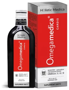 Holistic Medica Sp z o.o OMEGAMEDICA Cardio suplement diety płyn 250 ml - Witaminy i minerały - miniaturka - grafika 1