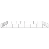 Budy dla psów - shumee Kojec dla psa czarny 48 m stalowy - miniaturka - grafika 1