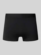 Kąpielówki męskie - Spodenki kąpielowe o kroju super skinny fit z nadrukiem z logo - miniaturka - grafika 1