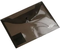 Artykuły biurowe - Hasta Teczka kopertowa A5 na zatrzask, czarna - miniaturka - grafika 1