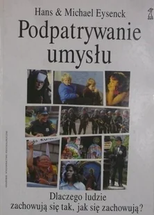 Podpatrywanie umysłu - Psychologia - miniaturka - grafika 1