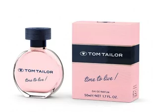 Tom Tailor Time To Live! Woda perfumowana dla kobiet 50ml - Wody i perfumy damskie - miniaturka - grafika 1