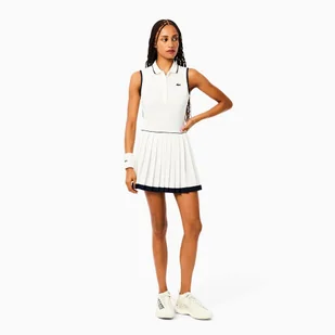 Sukienka damska Lacoste Tennis Dress with Ultra-Dry Liner Flour/Navy Blue M - Sukienki - miniaturka - grafika 1