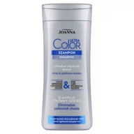 Farby do włosów i szampony koloryzujące - Joanna Ultra Color System Szampon włosy blond rozjaśniane i siwe 200 ml 5901018000240 - miniaturka - grafika 1