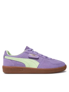 Puma Sneakersy Palermo Jr 397271 19 Fioletowy - Buty dla dziewczynek - miniaturka - grafika 1