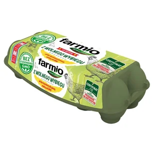 Farmio Jaja Z Chowu Na Wolnym Wybiegu Kl. M 10 Szt. - Szybkie dania obiadowe - miniaturka - grafika 1