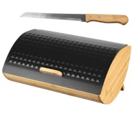 Chlebaki - CHLEBAK BAMBUSOWO-STALOWY BRUNBESTE COSMIC BB-2692 CZARNY - miniaturka - grafika 1