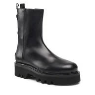 Botki damskie - Trapery Furla Rita YE63FRI-BX0272-O6000-1-019-20-AL Czarny - miniaturka - grafika 1