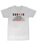 Koszulki i topy damskie - Koszulka z nadrukiem SUCHAR Loading? Śmieszna na Prezent Szara M - miniaturka - grafika 1