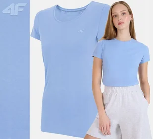 Koszulka Damska 4f T-shirt F2255 Podkoszulek Sportowa Na Co Dzień Xl - Koszulki i topy damskie - miniaturka - grafika 1