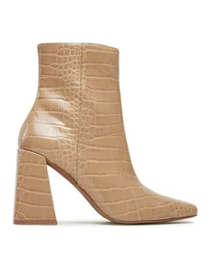 Vero Moda Botki Vmmeise 10296965 Beżowy - Botki damskie - miniaturka - grafika 1