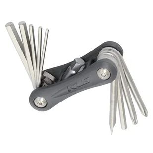 KELLYS Zestaw kluczy do roweru kellys stinger 10 szary MULTIKLUCZ STINGER 10 GREY KELLYS - Narzędzia rowerowe - miniaturka - grafika 1