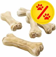 Przysmaki dla psów - Zestaw Barkoo kości z nadzieniem ze żwaczy wołowych - 12 x ok. 17 cm - miniaturka - grafika 1