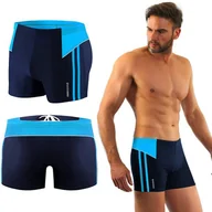 Kąpielówki męskie - ﻿SESTO SENSO wygodne kąpielówki SZYBKOSCHNĄCE - M - miniaturka - grafika 1