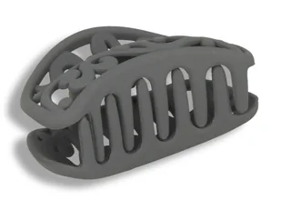 Orientana, Klamra spinka do włosów mini szary - Ozdoby do włosów - miniaturka - grafika 1