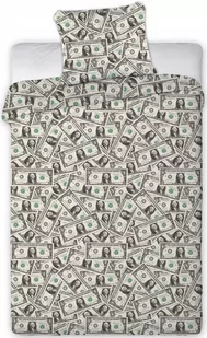 Faro Pościel Młodzieżowa 160x200 dolary dolar pieniądze dolar - Pościel dla dzieci - miniaturka - grafika 2