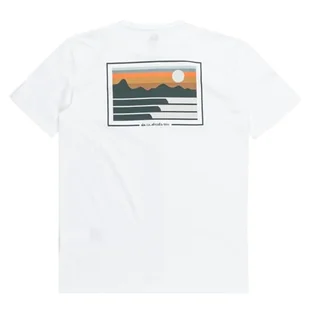 Quiksilver Koszulka męska biała M - Koszulki męskie - miniaturka - grafika 1