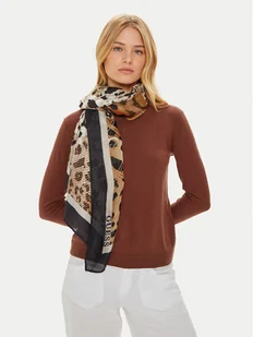 Guess Chusta AW5227 SIL30 Brązowy - Apaszki i szaliki damskie - miniaturka - grafika 1