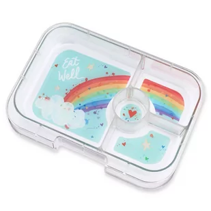 Średnia śniadaniówka / lunchbox Yumbox Panino - power pink/rainbow tray - Lunch boxy - miniaturka - grafika 4