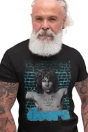 Koszulki męskie - THE DOORS JIM MORRISON KOSZULKA CZARNA MĘSKA t-shirt acid rock blues 5XL - miniaturka - grafika 1